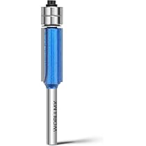 Amazon | WOBLLMX 6mm軸 コロ付丸面ビット,R:3.2mm 面取りビット 角面